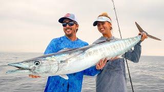 MASSIVE WAHOO for Madison! (We got Lucky!) Catch and Cook at Sushi Restaurant!