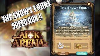 The Snowy Front [AFK ARENA] - Speed Run