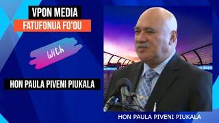 "FATUFONUA FOOU" pea moe MPTT7 / MINISITA HON PAULA PIVENI PIUKALA