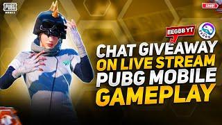 5 Royal Pass Daily Chat Giveaway PUBG Mobile Gameplay Live EEGBB #pubglivestream