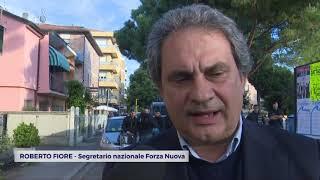 RAVENNA: Roberto Fiore in città, tensioni tra Forza Nuova e antifascisti | VIDEO