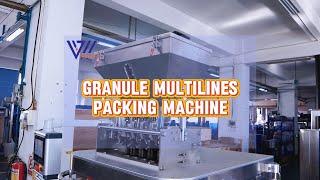 Granule Multi-lanes Packing Machine#packingmachine #packingmachinesuppliers