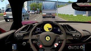 City Car Driving - Ferrari 488 GTB | Normal Driving