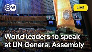 UN General Assembly: Biden and Erdogan to speak on Day 1 | DW News