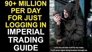 Make 90+ million silver per day with Imperial Trading - Black Desert Online Gameplay