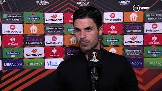 "The better team won" Mikel Arteta left deflated after PSV defeat