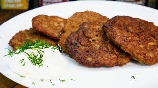 Вкуснее любых КОТЛЕТ. Оладьи за три минуты, цыганка готовит.