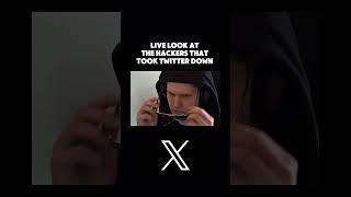 When the cyberattack requires ALL limbs  #hackerman #twitterdown #memes  #twitter #x