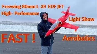 Crazy Fast RC Jet! Freewing L-39 80mm High-Performance RC EDF Jet