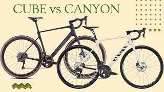 2025 CUBE ATTAIN C62 SLT (£2,999) vs CANYON ENDURACE CF 8 Di2 (£3,499) // Head to Head