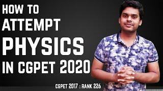 How To Score Best In PHYSICS In CG PET 2020 ? | Important Topics | Modern Physics | CG PET 2020 Exam