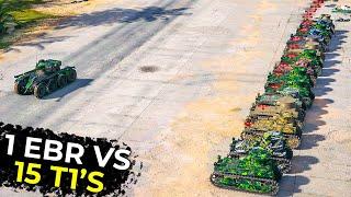 1 EBR vs 15 Tier 1s in Hide & Seek for 15,000 Gold