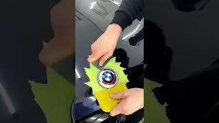 Как снять значок BMW с капота Демонтаж значка оклейка пленкой