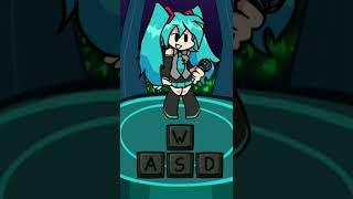 Fnf:Hatsune miku character test Android#fnf #android #shorts