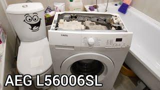 Обзор стиральной машины AEG L56006SL 6kg 