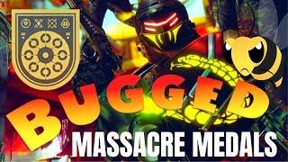 Massacre Medals Bugged - RECKONER SEAL GRIND IS BROKEN - Destiny 2 Jokers Wild