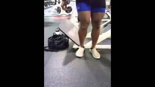 Trying Tom Platz Hack Squat