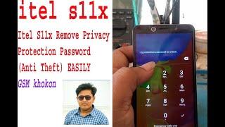 Itel S11x Remove Privacy Protection Password (Anti Theft) EASILY