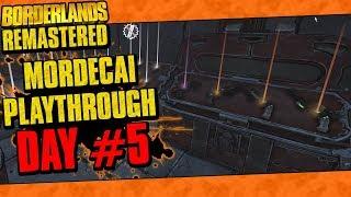 Borderlands Remastered | Mordecai Playthrough Funny Moments And Drops | Day #5