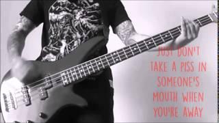 Tom Delonge - Golden Showers In The Golden State Bass Cover & Lyric Video