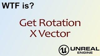 WTF Is? Get Rotation X Vector in Unreal Engine 4 ( UE4 )