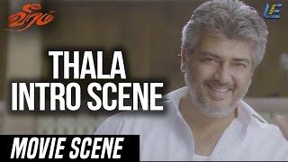 Veeram - Thala Intro scene | Ajith | Tamannaah | Santhanam