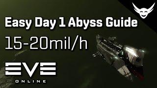 EVE Online - Day 1 Alpha clone Corax Abyss Guide (15-20mil/h)