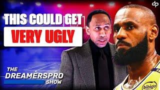 Lebron James Reignites Beef With Stephen A Smith Over  Comments About NBA Podcasts On ESPN
