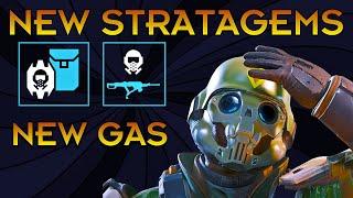 Helldivers 2 - understanding the new gas and trying out the new stratagems