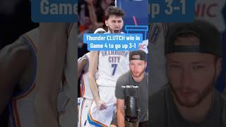 OKC is ONE WIN from the Finals…