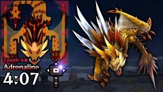 Zenith Hyujikiki Vs. Adrenaline Hammer - Monster Hunter Frontier ZZ - 辿異種ヒュジキキ ハンマー ソロ【MHF-Z】