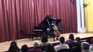 Alexey Kiselev - J.S. Bach. Suite for Cello No. 1