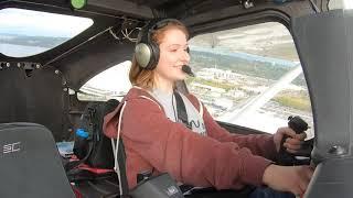 Natalie Makes First SOLO Flight on 16th Birthday