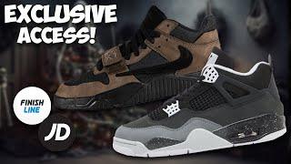 GOIN LIVE EARLY Joran 4 Fear JD/FNL EA & Travis Scott Jumpman Jack Dark Mocha Updates