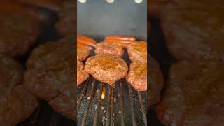 The Pit Boss Smoked Burgers #pitboss #smoker #smokedburger #shorts #cooking #short #cookingshorts