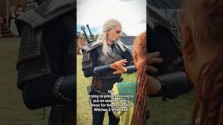 Geralt & some fancy dresses #thewitcher #witcher3wildhunt #gamelogic #cosplay #geraltofrivia