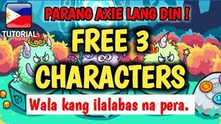 FREE 3 CHARACTERS KARASTAR PARANG AXIE