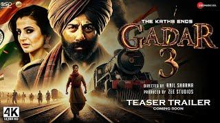 Gadar 3 : The Katha Ends - Trailer | Sunny Deol, Ameesha P, Utkarsh Sharma | IMAX 3D | Zee Studios