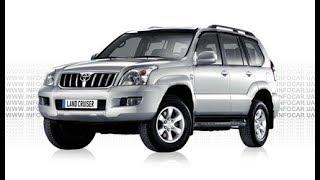 Рейлинги Toyota Land Cruiser Prado 120 - установка.