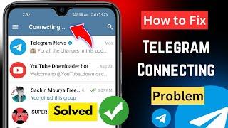 How To Fix Telegram Connecting Problem 2024 | Telegram Connecting Problem solve