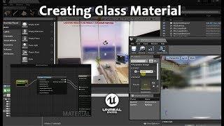 UE4 Tutorial: Creating Glass Material Easy Way