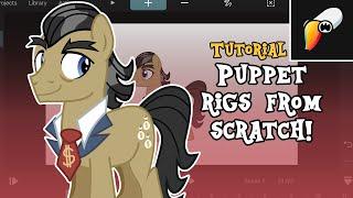 How To Make MLP Puppet Rigs in ToonSquid! | ToonSquid IOS tutorial