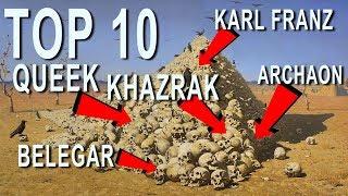 Top 10 Total War Warhammer 2 Worst Legendary Lord Defeat Traits