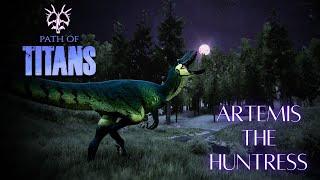 Artemis The Huntress | WWD Modded Realism: Yutyrannus | Path Of Titans