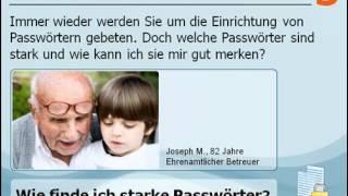 Sichere Nutzung des Internets - Starke Passworte