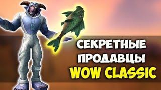 Скрытые и секретные продавцы WoW Classic