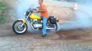 87 rebel 450cc burnout by woody