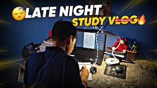 Late Night study vlog *As a 10th grader* | 6+ hours study |