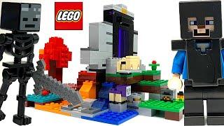 LEGO Minecraft 21172 The Ruined Portal Speed Build & Review