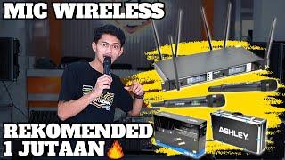 MIC WIRELESS RECOMMENDED HARGA 1 JUTAAN - MIC ASHLEY PRO 1